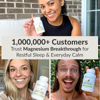 Thumbnail for BIOptimizers Magnesium Breakthrough Supplement with 500mg - 7 Forms of Magnesium: Glycinate, Malate, Citrate, and More - Natural Support for Sleep and Cognitive Function -30 Capsules- Calming Vitamins