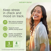 Thumbnail for Nature's Trove L-Theanine 200mg 120 Vegetarian Capsules