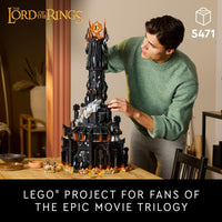 Thumbnail for LEGO Icons The Lord of The Rings: Barad-dûr Building Set for Adults - The Lord of The Rings Collectible for Fans - Includes 10 Minifigures - Gift for Men and Women - 10333