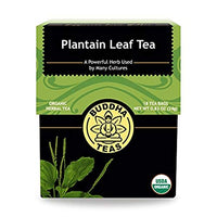 Thumbnail for Image 1 of Default Title for the product Buddha Teas Organic Plantain Leaf Tea - Herbal Tea, Caffeine Free