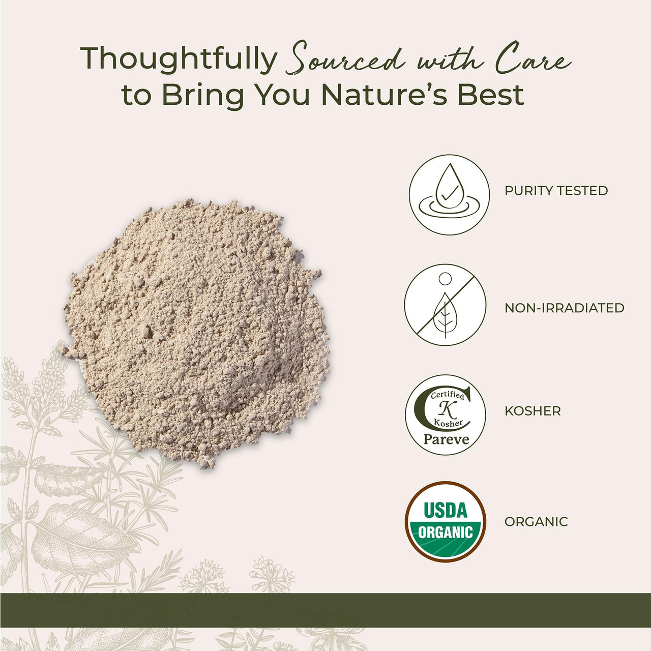 Starwest Botanicals Organic Slippery Elm Bark Powder - Traditional Herb for Tea & Recipes, Enjoy with Milk & Sweetener, Certified Kosher, Non-GMO - Bulk 1 lb Bag