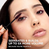 Thumbnail for L'Oreal Paris L’Oreal Paris Original Voluminous Mascara, Building Mascara Volume and Length Formula, Washable, Deep Violet, 0.26 Fl Oz., 1 Count
