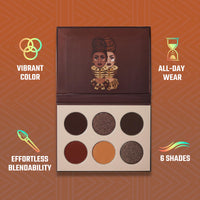 Thumbnail for Juvia's Place Palette The Chocolates - Tan, Auburn, Shades of 6, Rich Dark Chocolate Palette, Professional Eye Makeup, Pigmented, Makeup Palette for Eye Color & Shine