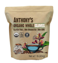 Thumbnail for Anthony's Organic Whole Cloves, 1 lb, Gluten Free, Non GMO, Non Irradiated, Keto Friendly