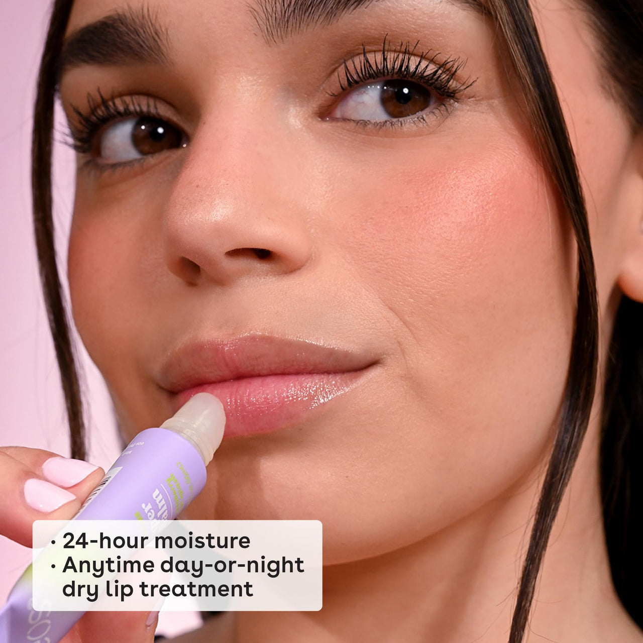 eos 24H Moisture Super Balm - Birthday Cake, Lip Mask, Day or Night Lip Treatment, Made for Sensitive Skin, Nourishing, Shea Butter, 0.35 fl oz