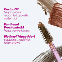 Thumbnail for Kosas Air Brow Tinted Gel with Clean, Vegan Ingredients for Fluffy, Full and Healthy Brows, Longwear (Brown Black)