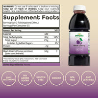 Thumbnail for Dynamic Health 100% Pure Black Cherry Juice Concentrate, No Additives, Antioxidant Supplement, Urinary Tract & Joint Support, 16 Fl oz