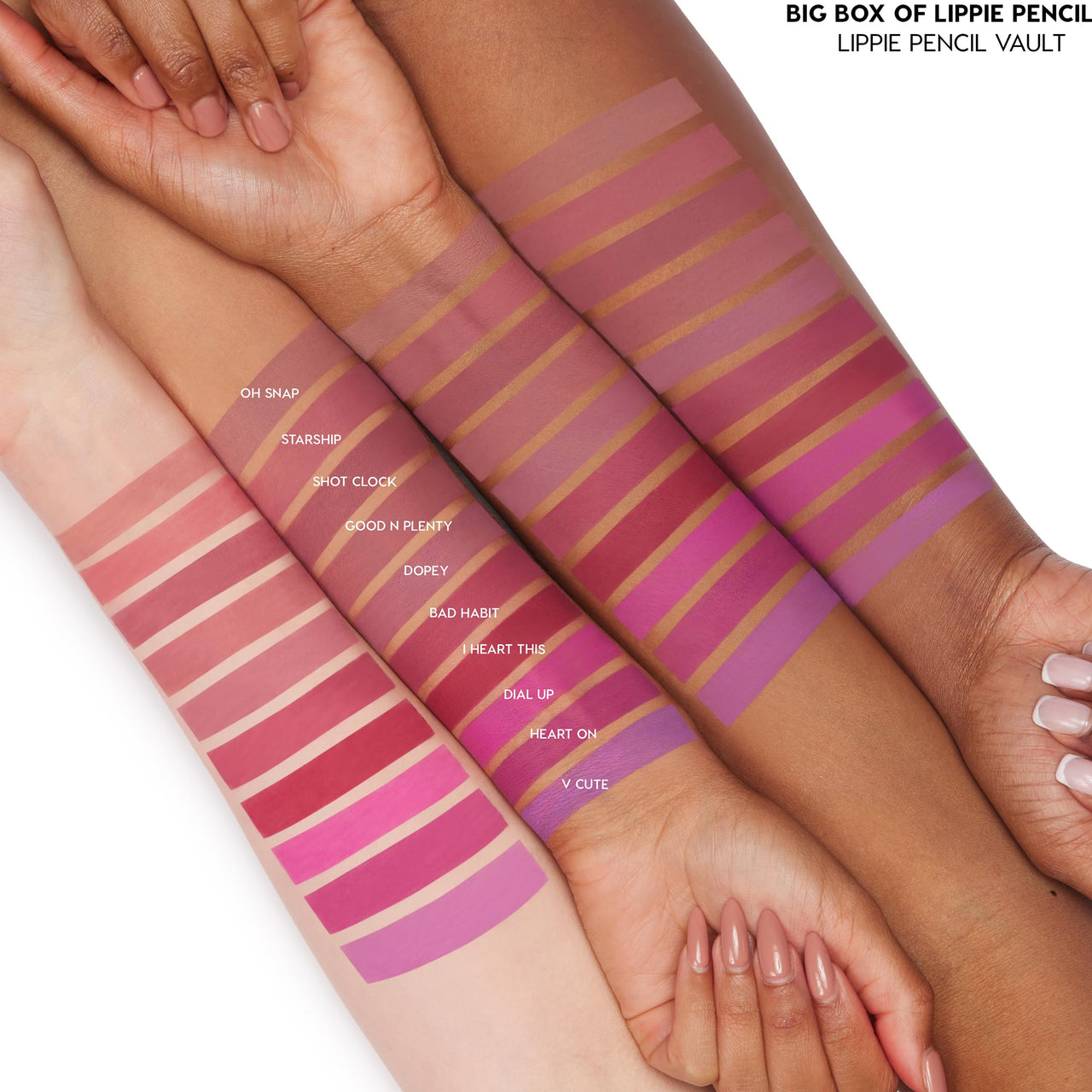 ColourPop Lippie Lip Pencil - High-Pigment, Long-Lasting Lip Liner - Sharpenable Lip Liner Pencil for High-Impact Lip Color - Vegan, Cream Formula with Precise Application - Shot Clock (0.04 oz)