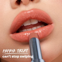 Thumbnail for Kosas Wet Stick Moisturizing Shiny Sheer Lipstick with Ceramides, Hyaluronic acid, Peptides and Mango Butter - Soothes, Softens, and Moisturizes Lips – Papaya Treat