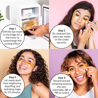 Thumbnail for grace & stella Award Winning Under Eye Mask - Birthday Gifts for Women - Gel Eye Patches for Dark Circles, Puffy Eyes, Wrinkles, Undereye Bags - Gifts for Teen Girls - Vegan (48 Pairs, Gold)