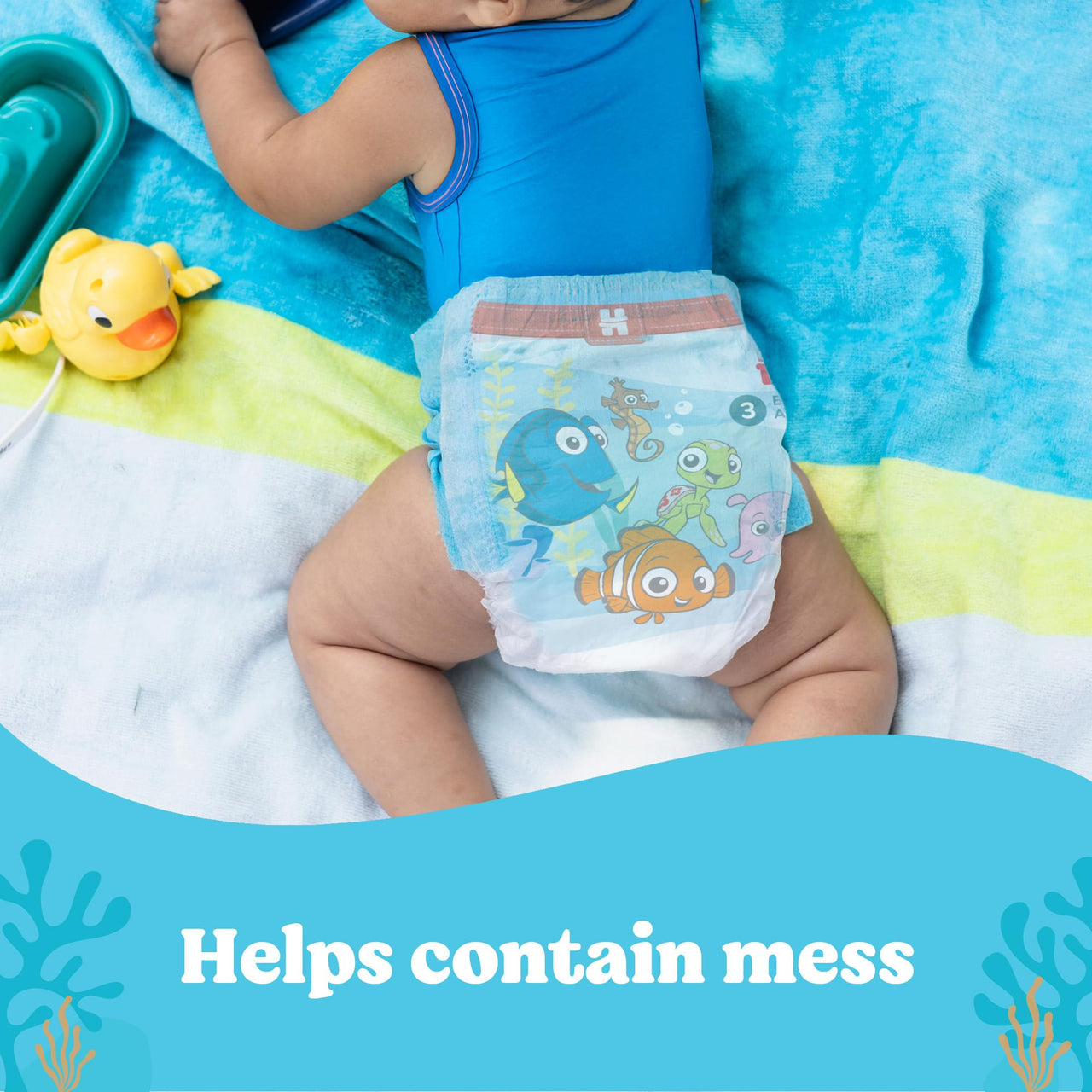 Huggies Little Swimmers Disposable Swim Diapers, Size 5-6 (32+ lbs), 34 Ct (2 Packs of 17), Packaging May Vary