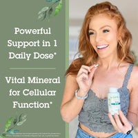 Thumbnail for Quantum Health Zinc Gluconate 22mg Daily Immunity Boost Supplement Supports Energy, Healthy Eyes, Hair Skin & Nails - Essential Mineral Immune Support for Women & Men - 100 Capsules