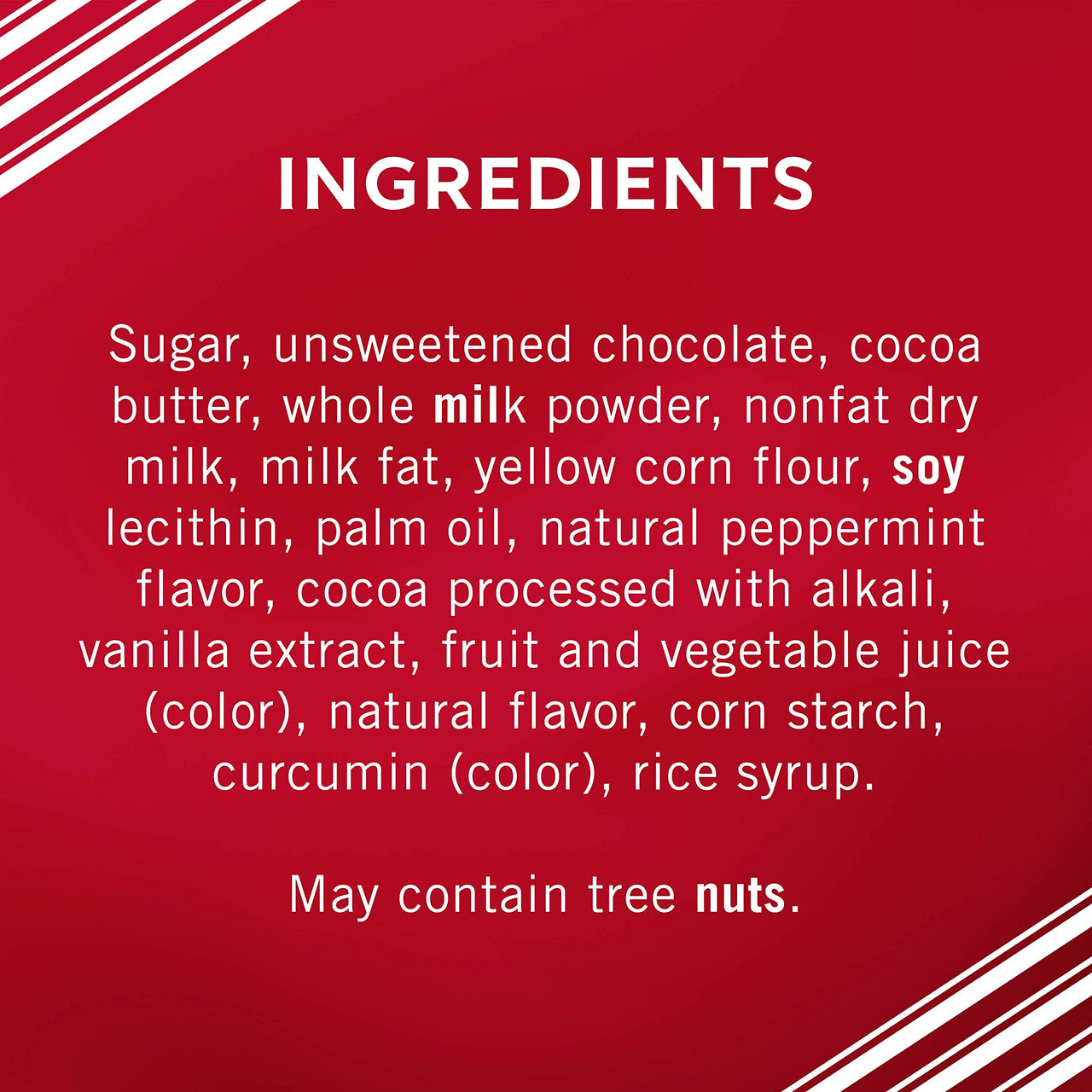 GHIRARDELLI Dark Chocolate Peppermint Bark Chocolate Squares, 7.7 OZ Bag