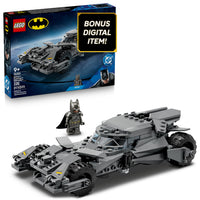 Thumbnail for LEGO DC Batman: Batman v Superman Batmobile Building Blocks Set - Super Hero Toy for Kids, Boys & Girls, Ages 9+ - with Armored Minifigure & Golden Coin - Gift Idea for Birthdays - 76331