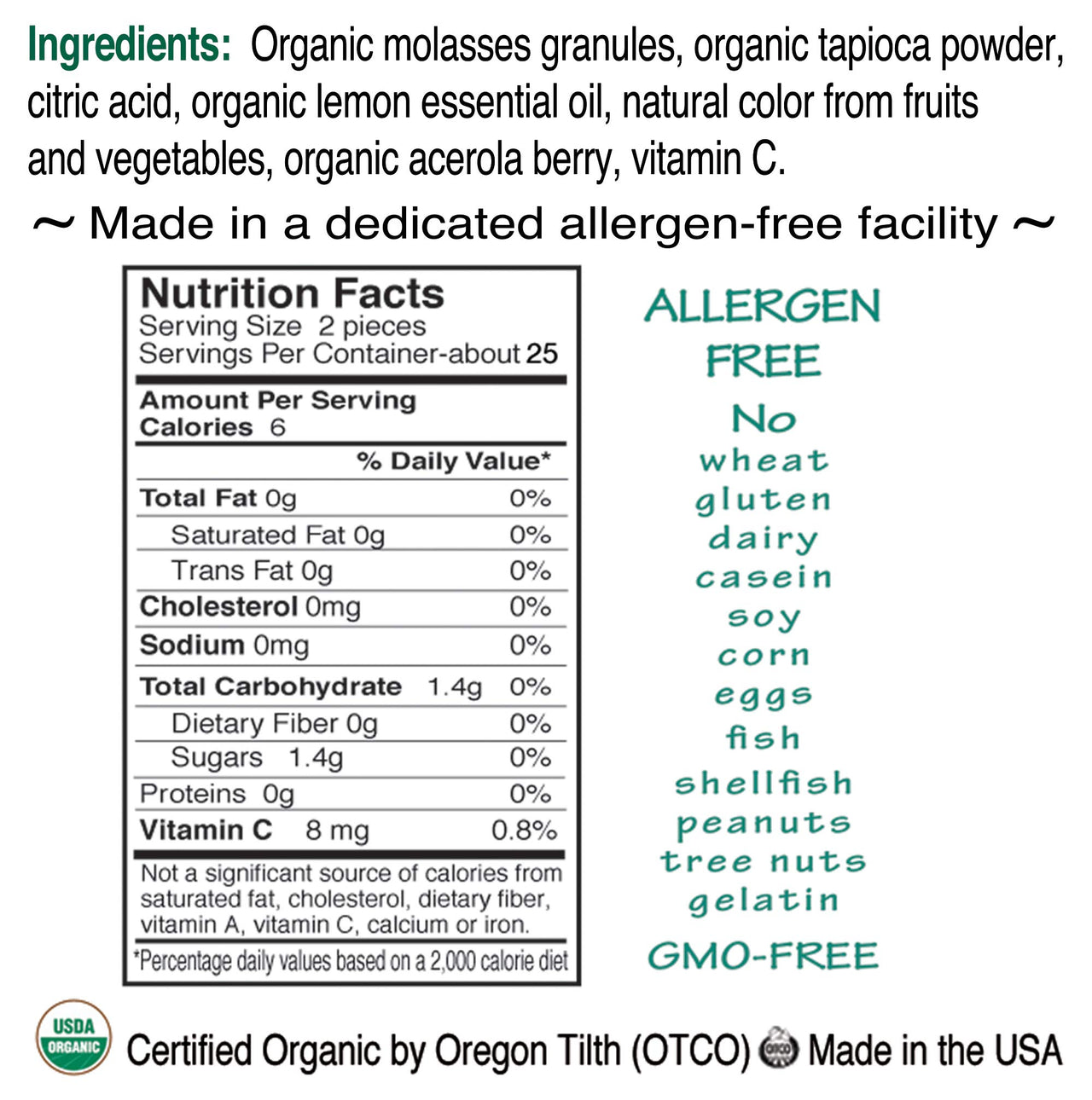 St. Claire's Organic Fruit Tart Candies, (Sour Lemon, 1.5 Ounce Tin, Bundle of 3) | Gluten-Free, Vegan, GMO-Free, Plant-based, Allergen-Free | Made in our Allergen-Free facility