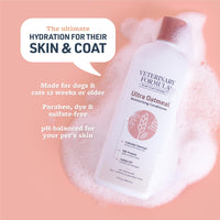 Thumbnail for Veterinary Formula Smart Coat Complex Ultra Oatmeal Moisturizing Conditioner for Dogs, 17 Fl oz – with Colloidal Oatmeal & Jojoba – Leaves Coat Soft, Shiny, Hydrated, Strong, with Long-Lasting Scent
