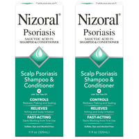 Thumbnail for Nizoral Psoriasis Shampoo & Conditioner, 11 Oz, Gentle Scalp Treatment, Relieves Itching, Flaking, Redness, Scaling Effective Scalp Psoriasis Shampoo with Salicylic Acid and Tea Tree Oil (Pack of 2)
