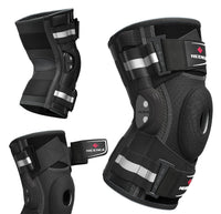 Thumbnail for NEENCA Professional Knee Brace X-Large for Knee Pain, Hinged Knee Support with Patented X-Strap Fixing System, Strong Stability for Pain Relief, Arthritis, Meniscus Tear, ACL, PCL, MCL, Runner, Sport, Workout