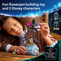 Thumbnail for LEGO Disney Sally's Flowerpot Building Toy - The Nightmare Before Christmas Set for Girls & Boys, Ages 9+ - Kids Room and Desk Decor - Gift for Birthdays - 43288