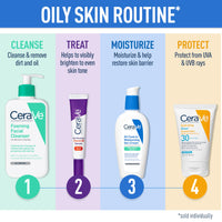 Thumbnail for CeraVe Foaming Facial Cleanser, Daily Face Wash for Oily Skin, Hyaluronic Acid + Ceramides + Niacinamide, Fragrance Free & Paraben Free, Non-Drying Oil Control Face Wash, 16 Fluid Ounces