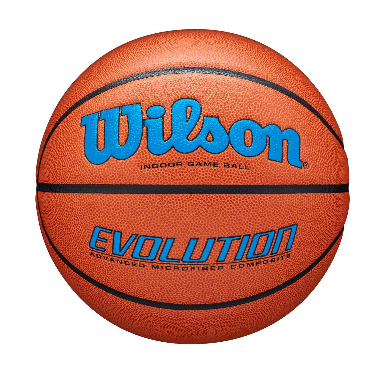 WILSON Evolution Game Basketball - Royal, Size 7 - 29.5"