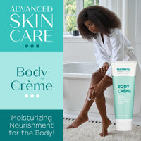 Thumbnail for NutriBiotic – Advanced Skin Care Body Crème, 8 Fl Oz - with GSE, Aloe, Tocotrienols, DMAE, Vitamin C Ester & Alpha Lipoic Acid - Nourishing for Soft & Silky Skin - Vegetarian & Paraben-Free