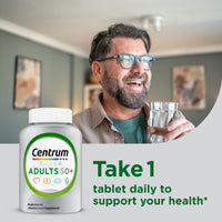 Thumbnail for Centrum Silver Multivitamin for Adults 50 Plus, Multivitamin/Multimineral Supplement, Vitamin D3, B Vitamins, Gluten Free, Non-GMO Ingredients, Supports Memory and Cognition in Older Adults - 220 Ct