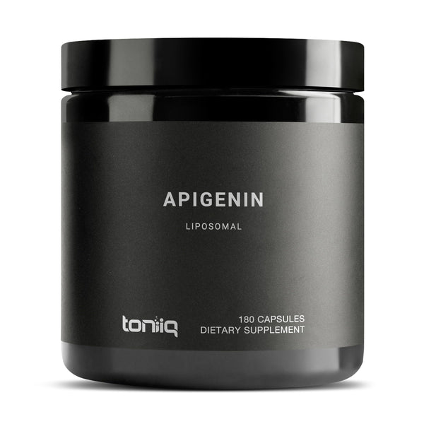 Toniiq Ultra High Strength Liposomal Apigenin - 100mg Formula - Highly Bioavailable for Superior Absorption - 180 Vegetarian Capsules