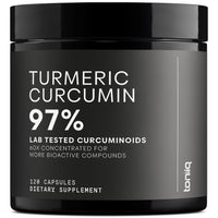 Thumbnail for Turmeric Curcumin - Ultra High Potency 60:1 Extract with 97% Curcuminoids - 1200mg Per Serving - Black Pepper & MCT Oil for Enhanced Absorption - Third-Party Lab Tested - 120 Capsules