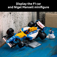 Thumbnail for LEGO Icons Williams Racing FW14B & Nigel Mansell F1 Model Car Kit - Building Set for Adults, Ages 18+ - F1 DIY Craft for Display - Gifts for Birthdays - 10353