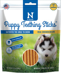 Thumbnail for N-Bone Puppy Teething Treats,Chicken, 3.74 oz (111150)