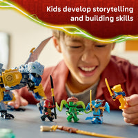 Thumbnail for LEGO NINJAGO Ninja Dragon Riyu’s Battle Building Toy for Boys & Girls - Ninja Poseable Dragon Toy Playset for Kids, Ages 7+ - Includes 4 Minifigures for Pretend Play - Gift Idea for Birthdays - 71855