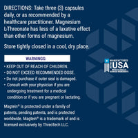 Thumbnail for Life Extension Neuro-Mag Magnesium L-Threonate, Memory Health, Quick Thinking, Cognitive Health Support, Vegetarian, Non-GMO, 90 Vegetarian Capsules (144 mg from 2000 mg Magtein magnesium L-threonate