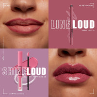 Thumbnail for NYX PROFESSIONAL MAKEUP Line Loud Lip Liner, Longwear and Pigmented Lip Pencil with Jojoba Oil & Vitamin E - Trophy Life (Mauve Pink)
