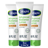 Thumbnail for Cetaphil Body Lotion, Advanced Radiance Lotion with Shea Butter for Dry, Sensitive Skin, 8 oz Pack of 3, Fragrance Free, Hypoallergenic, Non-Comedogenic