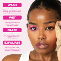 Thumbnail for The Original MakeUp Eraser PRO, Effortlessly Remove All Makeup Using Only Water, Including Waterproof Mascara, Eyeliner, Foundation, Lipstick, Sunscreen,and More! Leopard, 1ct.