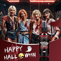 Thumbnail for Fake Blood Spray for Halloween, 2 fl oz Washable Fake Blood Makeup, Realistic Fake Blood, Fake Blood for Face&Skin, Perfect for Costume, Vampire, Clown & Sfx & Cosplay & Zombie Make Up, 1PC