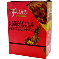 Thumbnail for Pure Organic Pineapple Passionfruit Layered Fruit Bar, Certified Organic, Gluten-Free, Non-GMO, Vegan, Kosher, Peanut Free, No Artificial Ingredients, Fruit Snack, 0.63 ounce (Pack of 20)