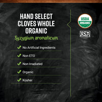 Thumbnail for Frontier Co-op Organic Cloves, Whole, 1-Pound Bulk, Organic Whole Cloves, Kosher, Pungent Warm Aroma, Bittersweet & Spicy