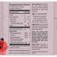 Thumbnail for Sunwarrior Creatine for Women Monohydrate Powder Micronized Pre Workout Recovery Supplement Support Muscle Building Strength Training Cognition | Vegan and Easily Mixes 50 Servings, Raspberry Lemonade