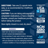 Thumbnail for Life Extension Ginkgo Biloba Certified Extract™, 120 mg, Helps Maintain Memory & cognition, Gluten-Free, Non-GMO, Vegetarian, 365 Capsules