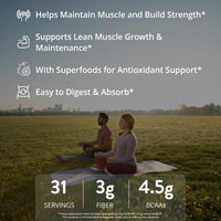 Thumbnail for MRM Veggie Elite Performance Protein - Chocolate Mocha, Plant-Based Powder, 24g Protein per Serving with BCAAs & Digestive Enzymes, Clinically Tested - Vegan, Gluten-Free - 31 Servings