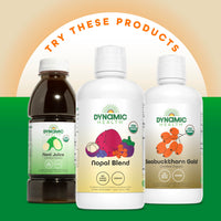 Thumbnail for Dynamic Health Mangosteen Gold, Organic Mangosteen 100% Juice, No Additives, Antioxidant, Vegan, Gluten Free, Non-GMO, 32 Fl oz