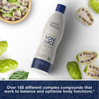Thumbnail for Earth's Bounty Tahitian Organic Noni Juice - 32 fl.oz - 100% Pure, Natural Immune & Joint Support - Organic, Kosher Noni Juice - No Additives