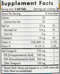 Thumbnail for Nordic Naturals, Cod Liver Oil Arctic Lemon 1000mg, 90 Softgels