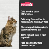 Thumbnail for PureBites Shrimp Freeze Dried Cat Treats, 1 Ingredient, Made in USA, 0.8oz