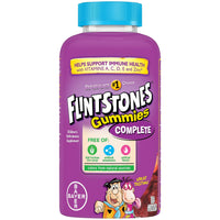 Thumbnail for Flintstones Vitamins Complete Gummies, Kids Vitamins with Vitamin C for Toddlers and Children, Kids Multivitamin with Vitamin A, B6, B12, E & Zinc, 180 Count