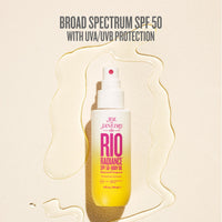 Thumbnail for SOL DE JANEIRO Rio Radiance SPF 50 Shimmering Body Oil Broad Spectrum| Spray Sunscreen Dry Oil for Body | UV Protection | 3 fl oz.