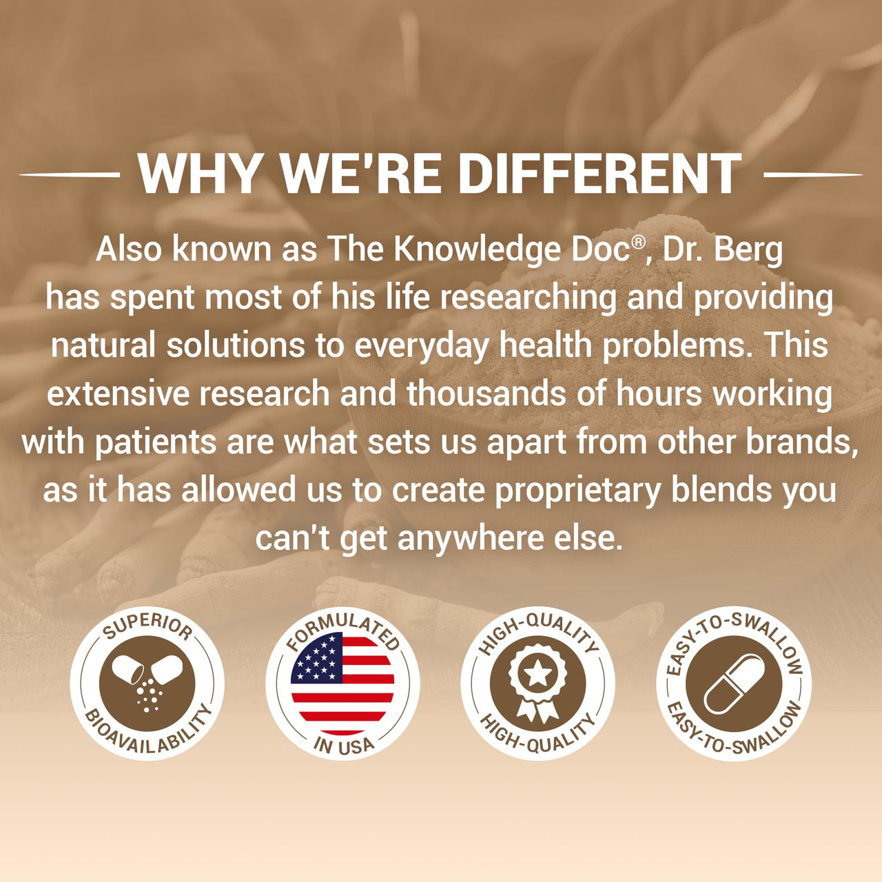 Dr. Berg Ashwagandha Capsules 1000mg - Includes Ashwagandha Root with Black Pepper from Bioperine - Ashwagandha Supplements 90 Capsules