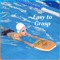 Thumbnail for HeySplash Swim Kickboard for Kids, Swimming Training Kickboard, Cute Pattern Swim Training Aid for Children, Pool Exercise Equipments for Beginning Swimmers Safety Swim Board Auxiliary, Orange